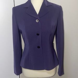 Nordstrom | Caslon Purple Blazer *‎ Size 4 Petite * New with Tags